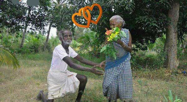 Old Age Couple Funny Dp