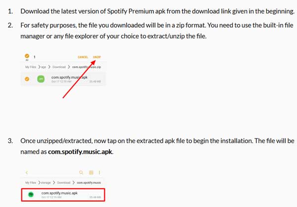 Install Spotify Premium Free APK